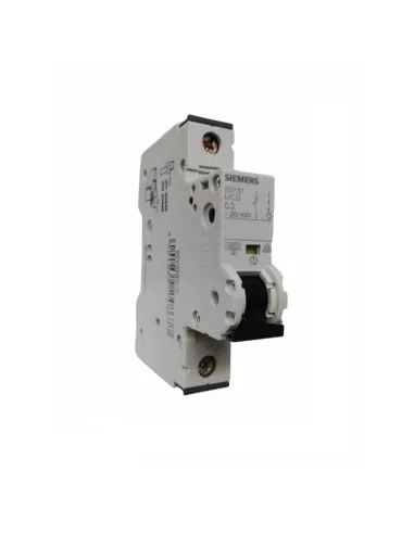Disjoncteur Siemens 5sy31037 1p 3a 4,5k c 1mod