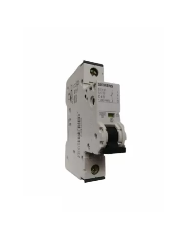 Siemens 5sy31407 1p 40a 4.5k c 1mod circuit breaker