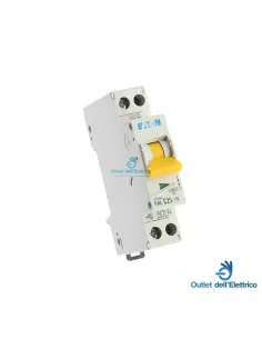 Eaton Pln4-c25/1n circuit breaker 4.5ka 1p+n 1mod 25a c