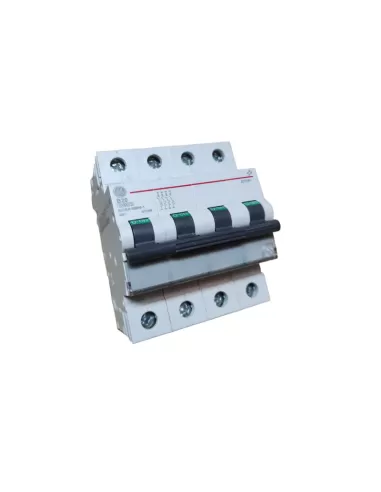 Ge power 672396 ep104b20 circuit breaker 4p 20a 10//15ka b rina 4m