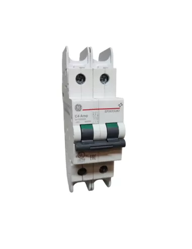 Disjoncteur GE Power 690285 EP102ULH2C04 2P 4A 10Ka 240V UL489