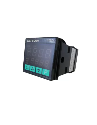 Gefran f056775 450-d-r-0 regulador de temperatura 1//16din 48x48 1 salida relé 11 27vac//dc tc//pt100