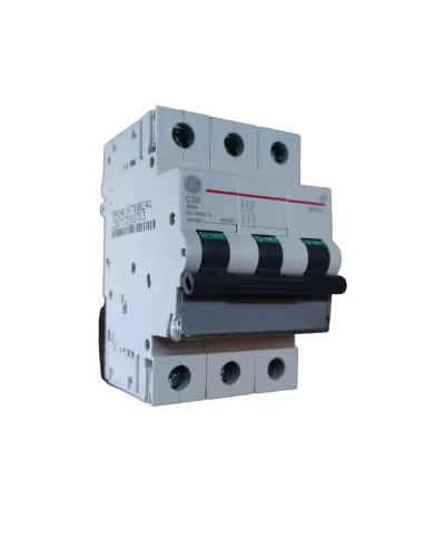 Disjoncteur GE Power 667683 EP253C20 tripolaire 20 A courbe C 3M