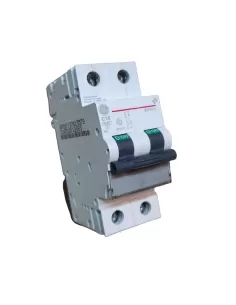 Ge power 671917 ep452c16 circuit breaker 2p 16a 4.5ka c 2m