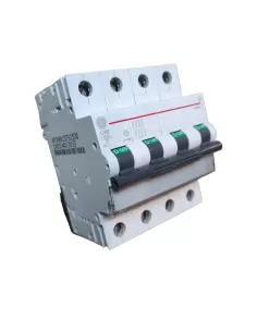 Ge power 671953 ep454c40 disjoncteur automatique 4p 40a 4,5ka c 4m