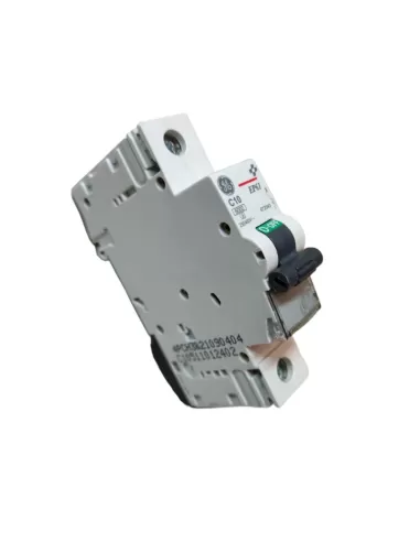 Ge power 672043 ep61c10 automatic circuit breaker 1p 10a 6ka c rina 1m
