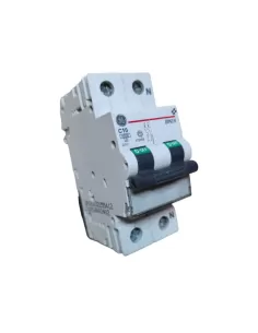 Ge power 672059 ep61nc10 circuit breaker 1p n 10a 6ka c