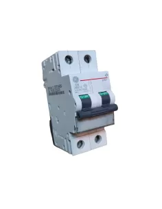 Ge power 672073 ep62c6 disjoncteur automatique 2p 6a 6ka c rina 2m