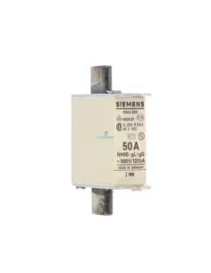 Fusible Siemens 3na3820 nh 000 gl/gg 50a 500vac