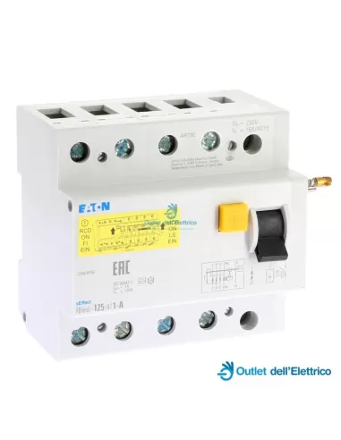 Blocage de différentiel Eaton Fbhmv-125/4/1-a 125a 4p 1- cl.a