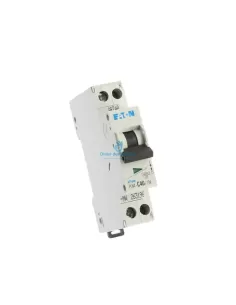 Eaton 263196 pln4-c40/1n disyuntor 4.5ka 1p+n 1mod 40a c