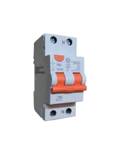 Ge power 690787 ddm45c40//030 disjoncteur différentiel 1p n 40a 0,03a ac 4,5k