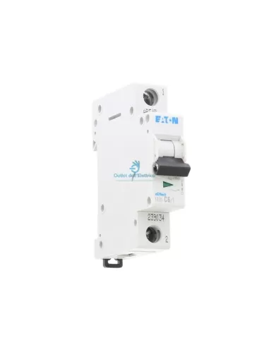 Eaton faz6-c6/1 disyuntor 6ka 1p c 6a