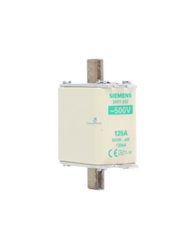 Fusible Siemens 3nd1832 125 A NH 00 AM 500 Vca