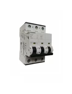 Siemens 5sy43068 disjoncteur 3p 6a 10k d 3mod