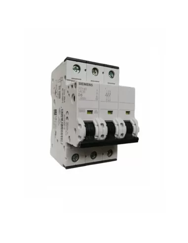 Siemens 5sy43068 3p 6a 10kw 3mod circuit breaker