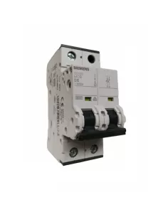 Siemens 5sy62068 disjoncteur 2p d 6a 6000a