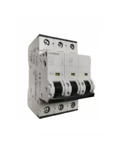 Disjoncteur Siemens 5SY73408 triphasé 40 A 25 kW triphasé