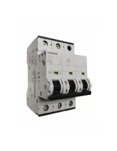 Disjoncteur Siemens 5SY73508 tripolaire D50 ICN 15 kA, ICU 15 kA