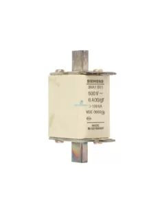 Fusible Siemens 3NA1011 NH 00 - GT 6A 100 kA 500 V
