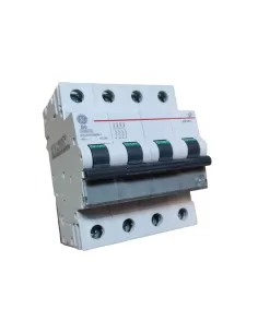 Ge power 672391 ep104b6 disjoncteur automatique 4p 6a 10ka b