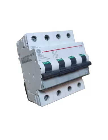 Ge power 672397 ep104b25 circuit breaker 4p 25a 10ka b