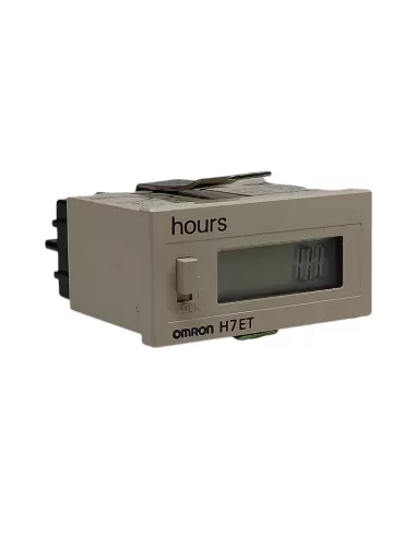 Compteur horaire Omron H7ET-BVM, 6 chiffres, 48 x 24 mm, 5-30 Vcc