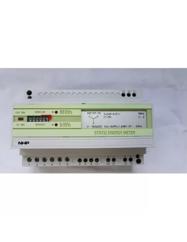 Imefy d8ctep//3s static active energy meter 8 modules 3x240v(415v)5a 50hz