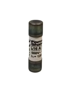 Mersen h201809j fr10gg50v16i fuse 10x38 gg 16a 500vac c//i ferraz shawmut