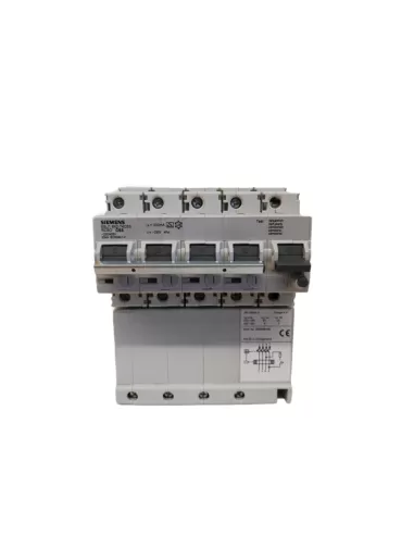 Interrupteur différentiel magnétique Siemens 5SU16427KC63, 4 x 63 A, 50 kA, 300 mA