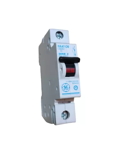 Ge power 590400 ha41 n c6 interrupteur unipolaire 1p 6a 4,5ka
