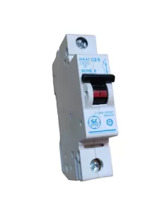 Disjoncteur GE Power 590404 HA41 C25, monophasé, 25 A, 4,5 kA