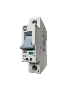 Disjoncteur Allen Bradley 1492-SP1C050, IEC 1P, courbe C, 5 A