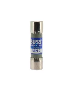 Eaton min-3 fusible 3a bus midget indiquant 250v
