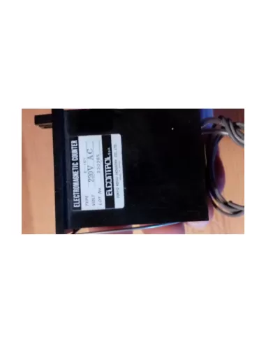 Compteur d'impulsions Elcontrol 230385 24 V CA avec plaque