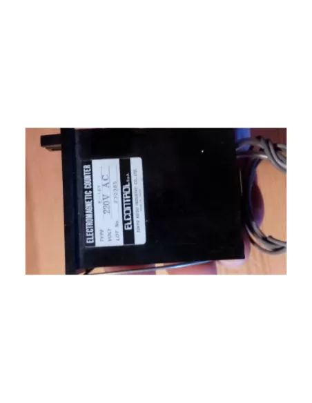 Elcontrol 230385 pulse counter 24v ac with plate