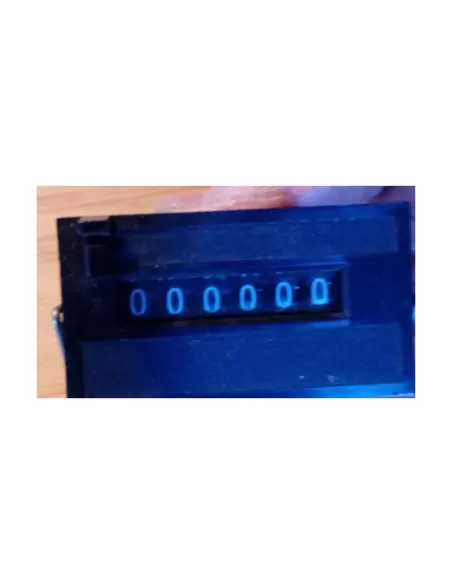 Elcontrol 230385 pulse counter 24v ac with plate