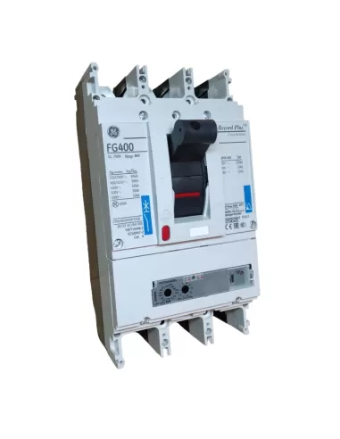 Ge power 438432 fg400 circuit breaker 3p 400a 50ka premeons line ls(i)