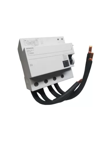 Bloc différentiel Siemens 5SM23470 4P 80:100A 0,03A AC 5MOD