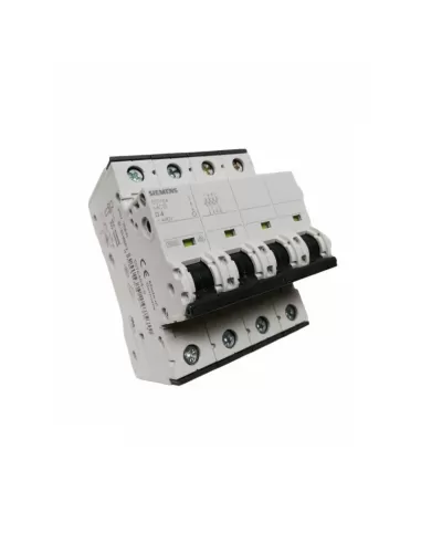 Siemens 5sy64048 disjoncteur 4a 6ka d 4mod 4p