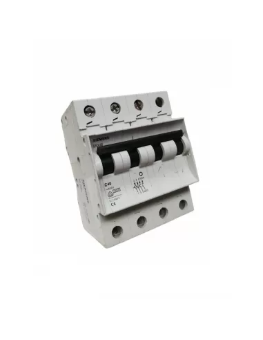 Disjoncteur Siemens 5sx46407 triphasé NF 40 A 10 kA