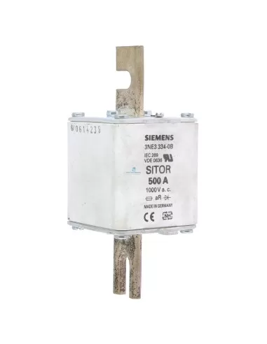 Fusible fussitor Siemens 3ne33340b gr2 ar 500a 1000v