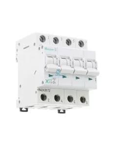 Disjoncteur Eaton PLS6-C1/4 6 kA 4 pôles C 1 A