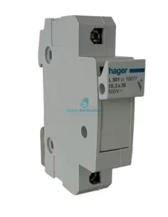 Hager l50101 Portafusibles 1p 32a 400v 10,3x38 días