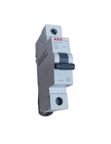 Aeg e91d13 disyuntor automático elfa e90 1p d 13a 6ka 552884