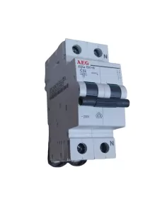 Aeg e91c32n circuit breaker elfa e90 1p n c 32a 6ka 552815