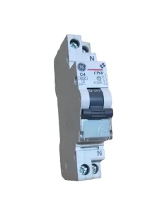 Ge power 672200 cp60c disjoncteur automatique 1p n 4a 6ka c