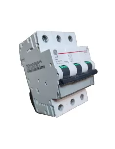 Ge power 667684 ep253c25 disjoncteur automatique 3p 25a courbe c 3m