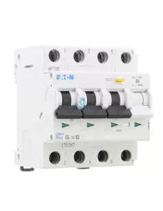 Disjoncteur différentiel Eaton Frbm6-c6/3n/03 c6 4p 6ka 0,3