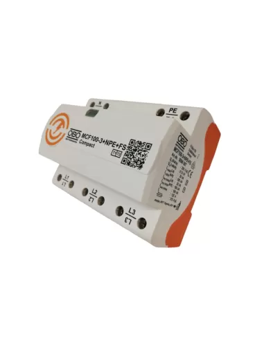Protection contre les surtensions Obo 5096987 mcf100-3+npe+fs spd t1 t2 255v
